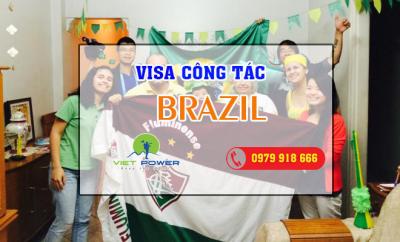 Hồ sơ thủ tục làm visa công tác Brazil